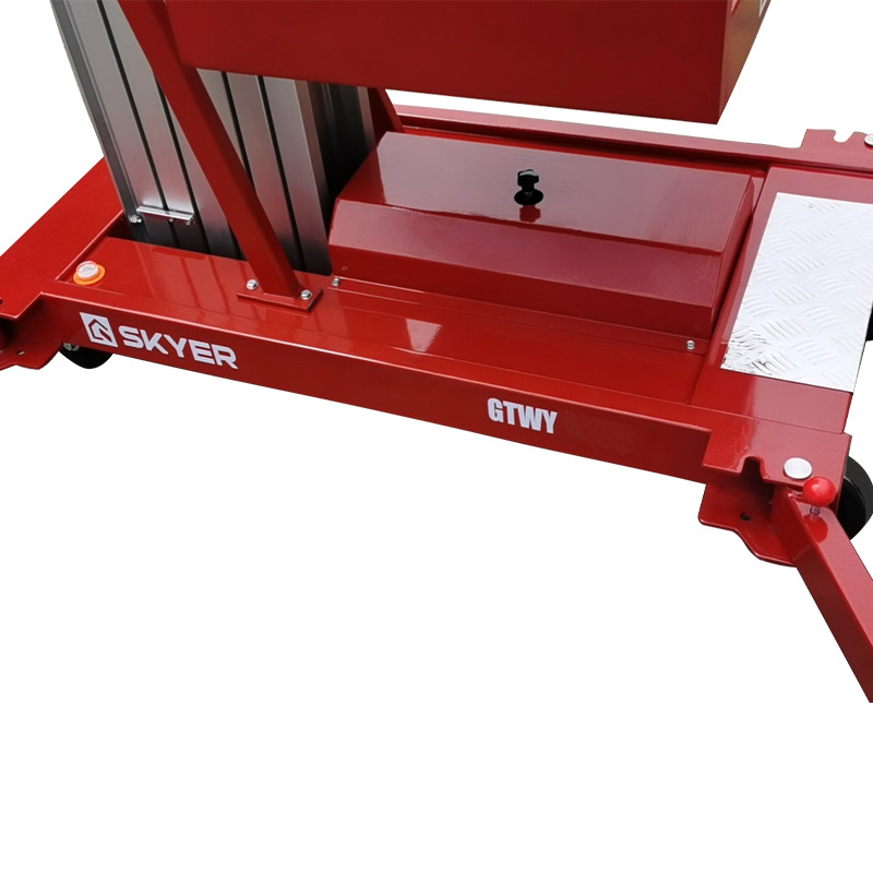 Телескопический одномачтовый подъемник SKYER GTWY9-100 AC/DC - 5